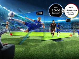 Samsung AI TVs für Stadion-Atmosphäre zuhause