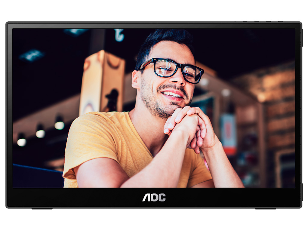 AOC stellt portablen Monitor 16T3EA vor