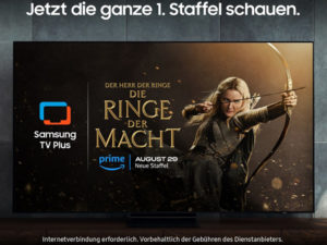 Samsung TV Plus zeigt die erste Staffel von „Der Herr der Ringe: Die Ringe der Macht“