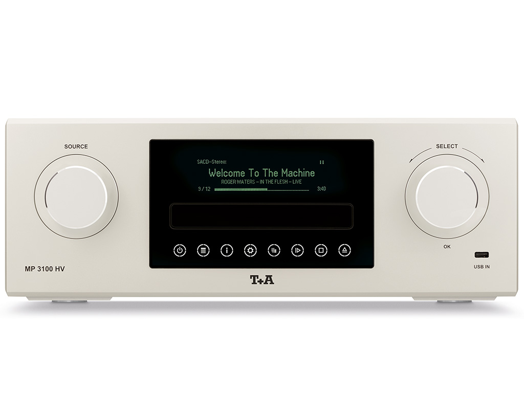 MP 3100 HV G3 von T+A mit neuem Streaming Client