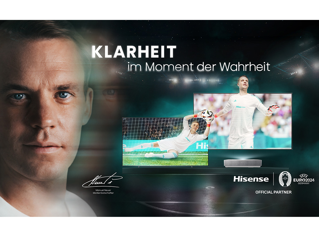 Hisense startet mit Markenkampagne in Deutschland durch